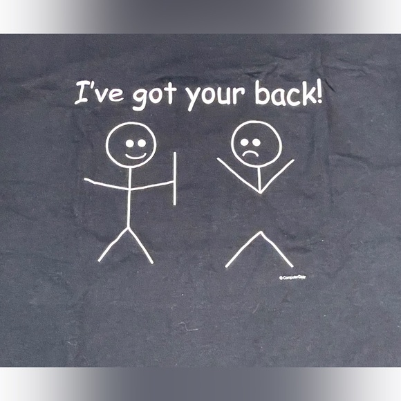 Never Worn Computer Gear T-shirt - Picture 2 of 4